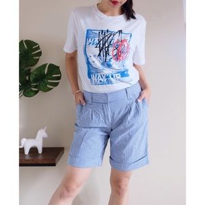 Tommy Bahama Bermuda Shorts in Blue Stripes